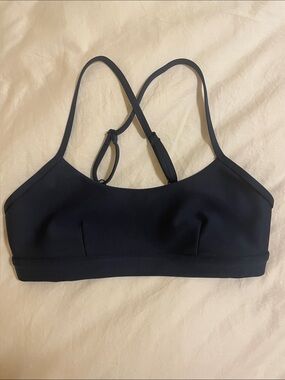 Alo Airlift Navy intrigue bra